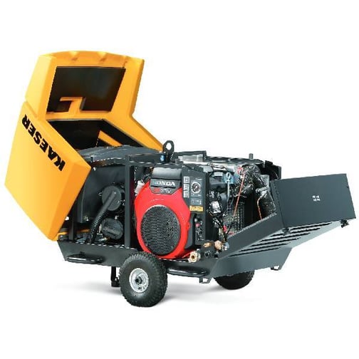 KAESER MOBILAIR-M17-SET Baukompressor mit Nachkühler