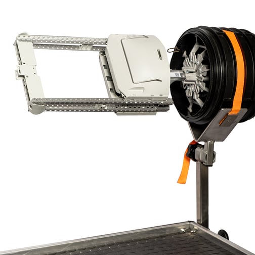 Opternus Muffenhalter für Spleisstisch