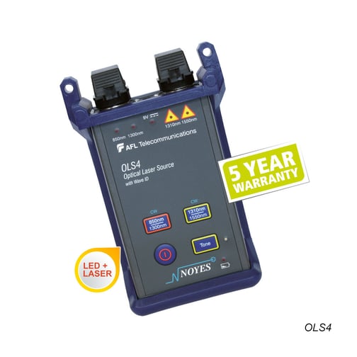 AFL OLS4 LED & LASER Sender/Lichtquelle mit 850/1300nm + 1310/1550nm