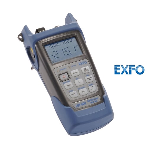 EXFO FOT 602X - 1310/1550nm Laser Lichtquelle (9/125 µm), GeX Empfänger