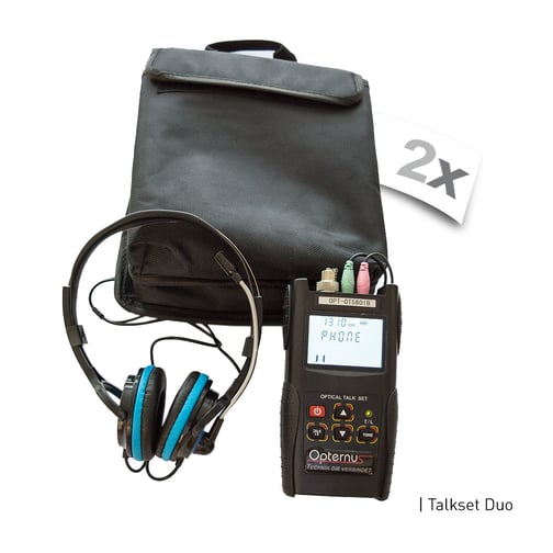 Opternus OPT-IX-TS601B optisches Talkset-Duo