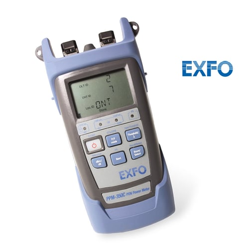EXFO PPM-350C PON Power Meter 2Port 1310/1490/(1550)nm + VFL