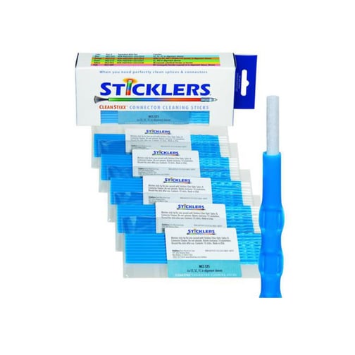 Sticklers Reinigungssticks, blau, 2,5 mm, 50 Stück