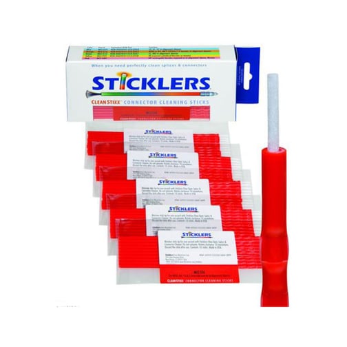 Sticklers Reinigungssticks, orange, 1,6 mm, 50 Stück