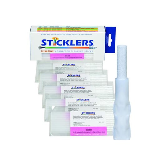 Sticklers Reinigungssticks, pink, MT-Ferrulen, 50 Stück