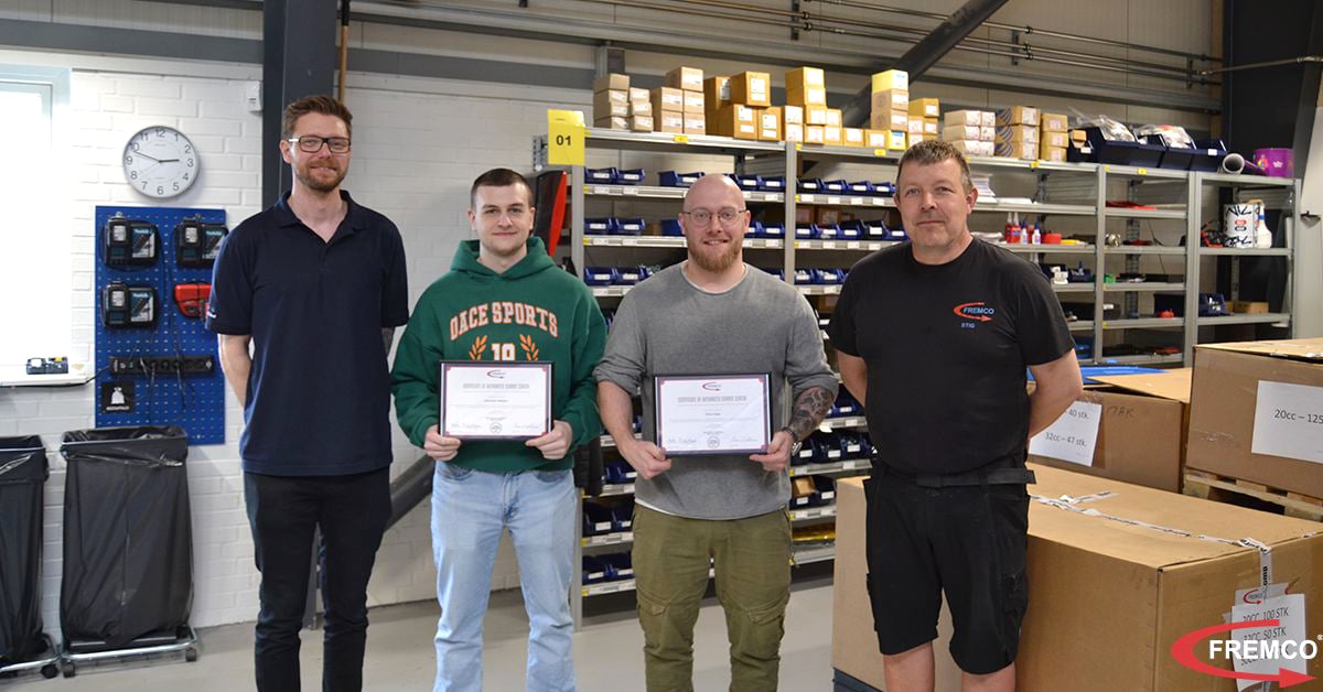 Fremco-geschulte Techniker
