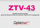 ZTV-43 | 12/2020 Produktvorschläge gemäß der DTAG-Messvorschriften